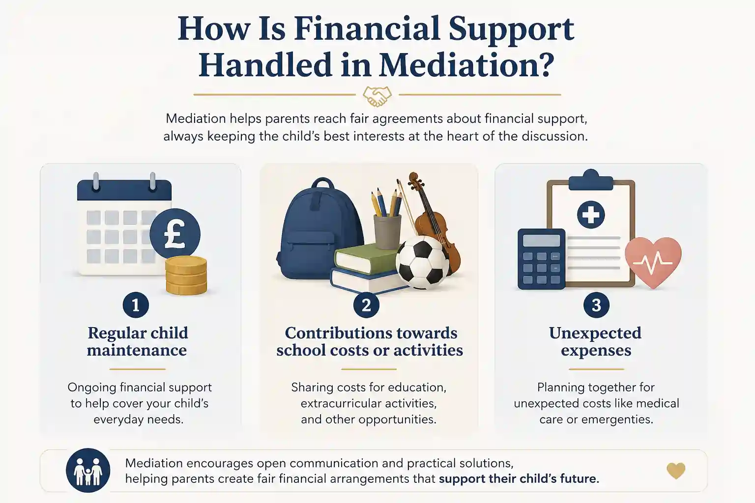 How Is Financial Support Handled in Mediation Redhill
